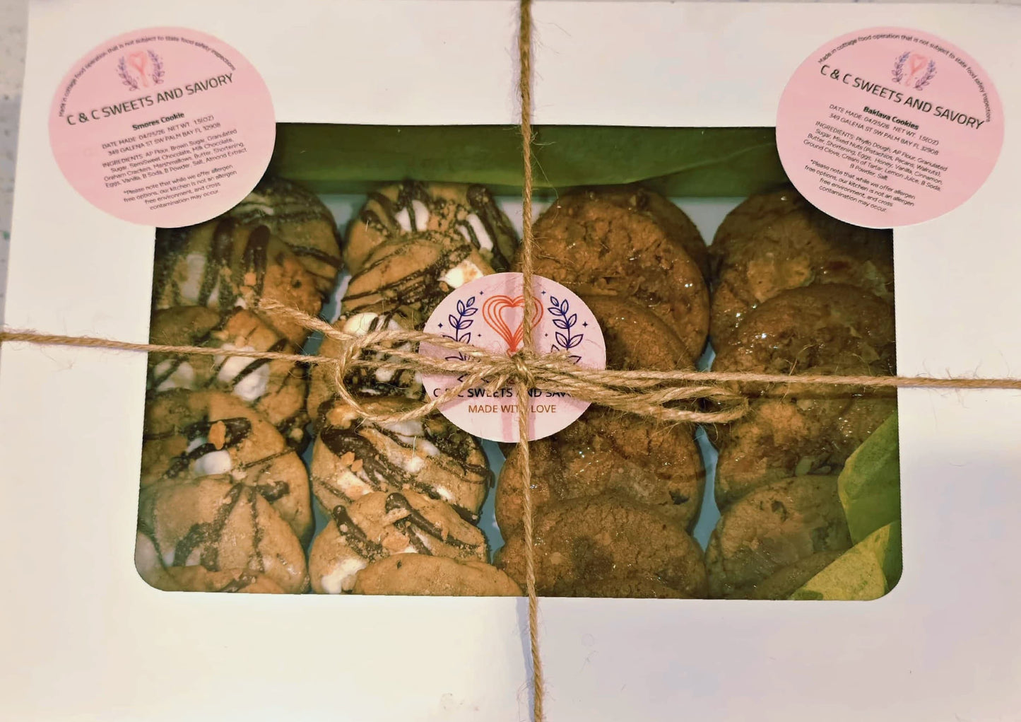 Cookie box (20 count)